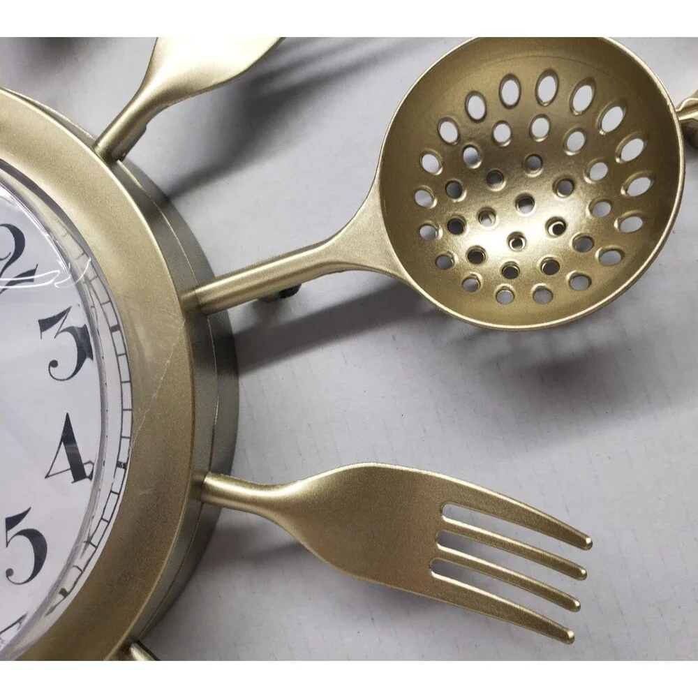 3pc Plastic Kitchen Wall Clock (5